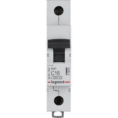 Выключатель автоматический модульный 1п C 16А 4.5кА RX3 Leg 419664